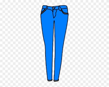 Blue Jeans Clip Art - Jeans For Girls Clipart