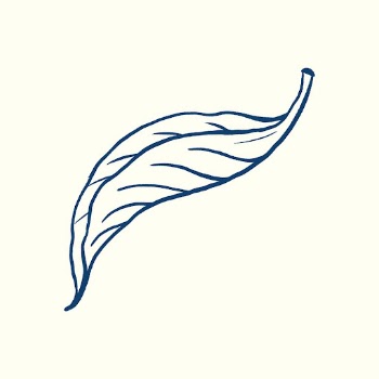 Blue leaf sticker, vintage botanical | Free PSD Illustration - rawpixel
