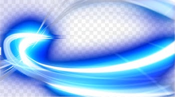 Blue Light - Blue light effect background 
