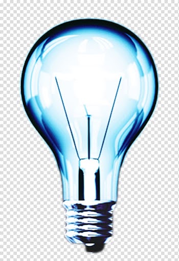 Blue light bulb illustration, Incandescent light bulb Web browser, Three-dimensional light bulbs transparent background PNG clipart