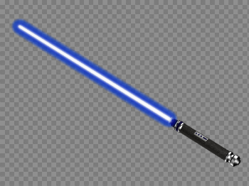 Blue Lightsaber PNG Free Download