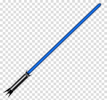 Blue Lightsaber PNG Pic