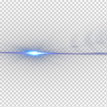 Blue line with light illustration, Light Blu-ray disc Luminous efficacy, Light effect transparent background PNG clipart