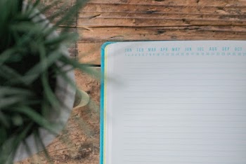 Blue Lined book