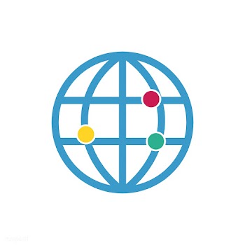 Blue lined globe graphic illustration | Free stock vector - 429509