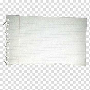 Blue lined white paper, Paper Notebook Card , Torn Paper transparent background PNG clipart