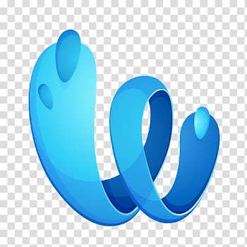 Blue logo, Blue Payment Service Icon, W transparent background PNG clipart