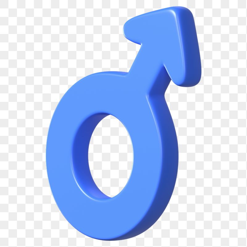 Blue male symbol png 3D | Free PNG - rawpixel