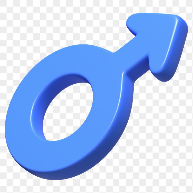 Blue male symbol png 3D | Free PNG - rawpixel
