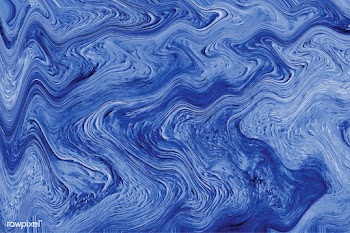 Blue marbled paint texture | Free stock vector - 895418