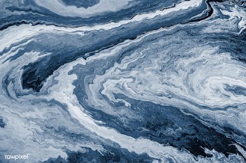 Blue marbled paint texture | Free stock vector - 895809