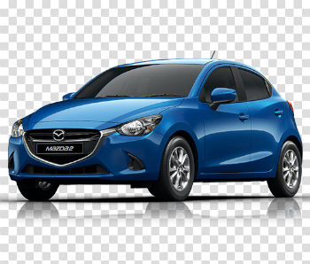 Blue Mazda Free PNG Image
