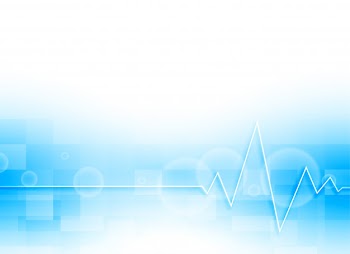 Blue medical background Free Vector