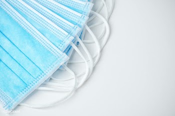 Blue medical face masks for coronavirus protection | Free  photo - 2296980