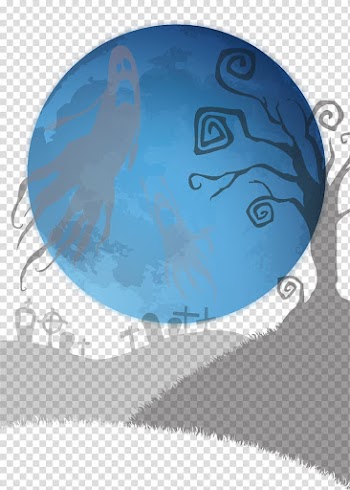 Blue moon, Blue Moon transparent background PNG clipart