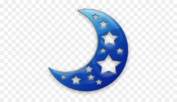 Blue moon Lunar phase Laatste kwartier Clip art - blue half moon 