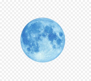 Blue moon Rogue Moon Vamplifier Full moon - Light blue moon 