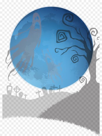 Blue moon - Vector Blue Moon 