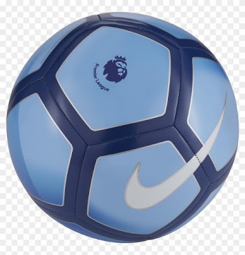 Blue Nike Soccer Ball