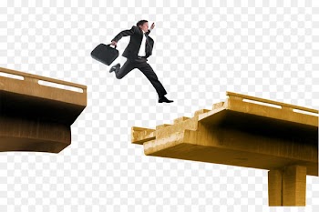 Blue Ocean Strategy Social media Business Marketing Service - Business people crossing 