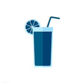 Blue orange juice vector | Free stock vector - 250599