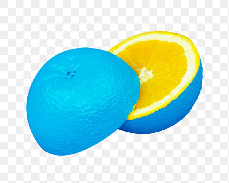 Blue orange png sticker, transparent | Free PNG - rawpixel