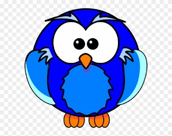 Blue Owl Clipart - Blue Owl Clipart