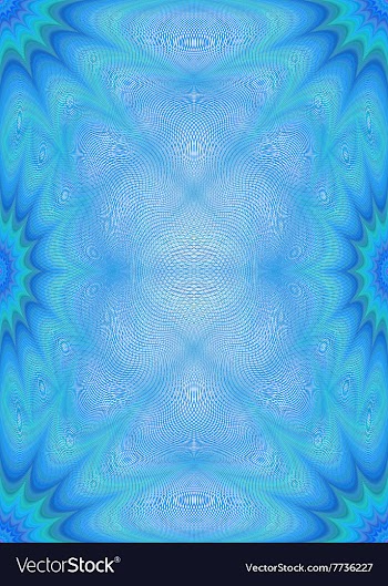 Blue page border design template background vector image