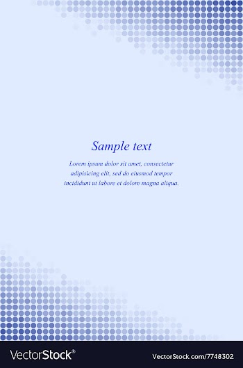 Blue page corner design template vector image