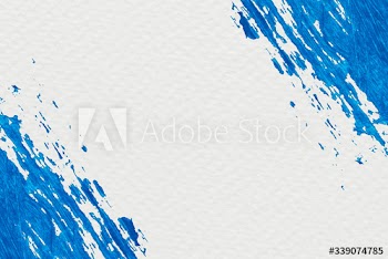 Blue paint frame
