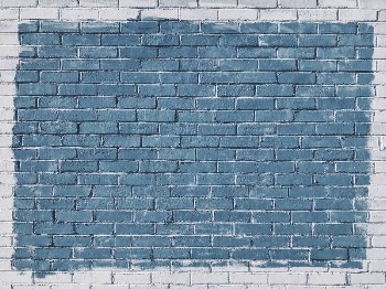 Blue painted rectangle on painted | Free Photo - rawpixel