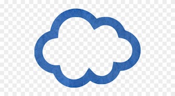 Blue Paper Cloud Icon - ボイル シャルル の 法則
