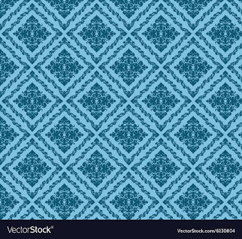 Blue pattern vector image