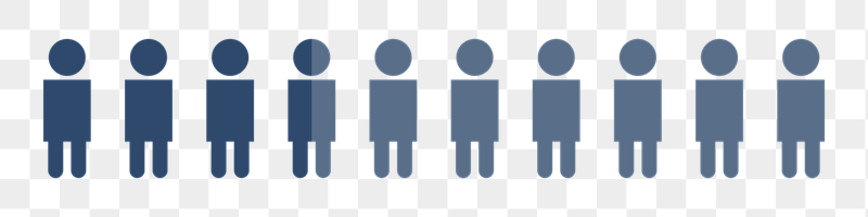 Blue people png characters, business | Free PNG - rawpixel