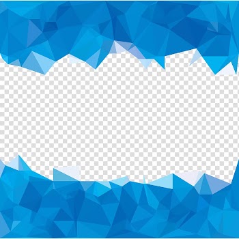 Blue Polygon Abstraction, Sky Blue polygons abstract background, teal and blue frame illustration transparent background PNG clipart