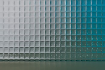 Blue product backdrop with patterned glass | Free stock photo | High Resolution image