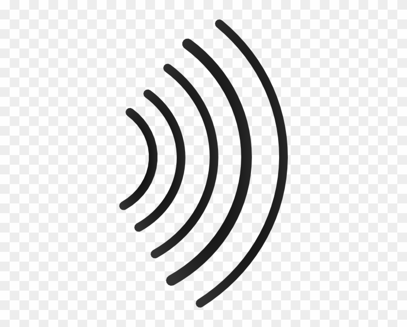 Blue Radio Wave Icon