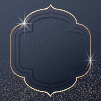 Blue Ramadan frame  aesthetic | Free Photo - rawpixel
