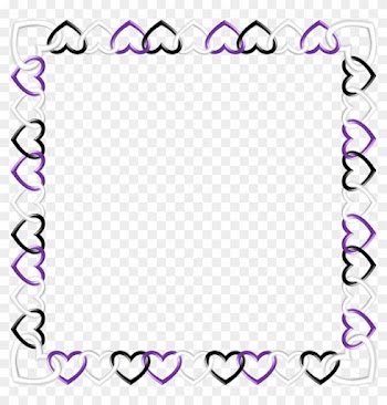 Blue Red Png Frame Clipart Picture Frames Clip Art - Purple Square Frame
