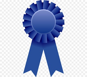 Blue ribbon Award Prize Clip art - Grand Prize Cliparts 