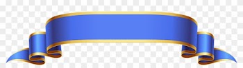 Blue Ribbon Banner Png For Kids - Blue Banner Ribbon Png