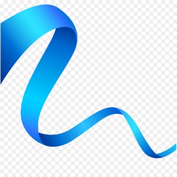 Blue ribbon Blue ribbon - ribbon 