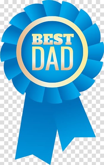 Blue ribbon Computer Icons Medal, ribbon transparent background PNG clipart