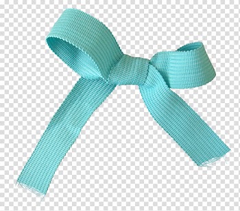 Blue ribbon, Creative blue ribbon transparent background PNG clipart