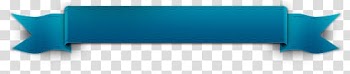 Blue ribbon illustration, Header Blue Ribbon transparent background PNG clipart