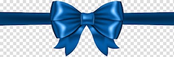 Blue ribbon, Ribbon , Blue Bow transparent background PNG clipart