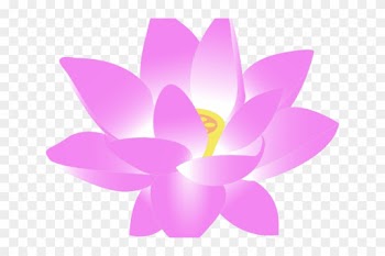 Blue Rose Clipart Blue Lotus - Hindi Alphabets