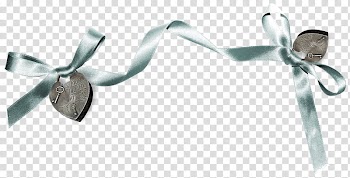 Blue s, gray ribbons transparent background PNG clipart