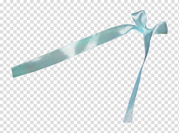 Blue s, teal ribbon art transparent background PNG clipart