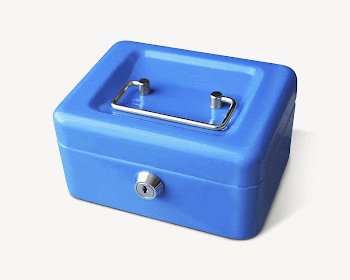 Blue safety box, isolated image | Free Photo - rawpixel